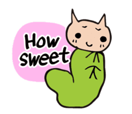 Cheeky Kitty Caterpillar 2 sticker #2210271