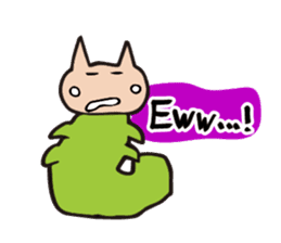 Cheeky Kitty Caterpillar 2 sticker #2210273