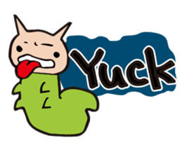 Cheeky Kitty Caterpillar 2 sticker #2210276