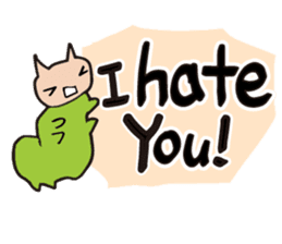 Cheeky Kitty Caterpillar 2 sticker #2210277