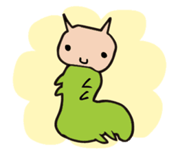 Cheeky Kitty Caterpillar 2 sticker #2210283