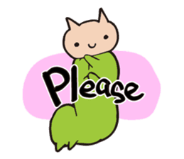 Cheeky Kitty Caterpillar 2 sticker #2210285