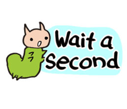 Cheeky Kitty Caterpillar 2 sticker #2210289