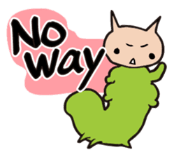 Cheeky Kitty Caterpillar 2 sticker #2210291