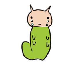 Cheeky Kitty Caterpillar 2 sticker #2210292