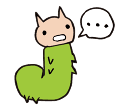 Cheeky Kitty Caterpillar 2 sticker #2210295