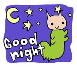 Cheeky Kitty Caterpillar 2 sticker #2210302