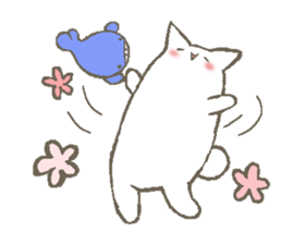 ino's cat Sticker sticker #2210512