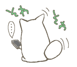 ino's cat Sticker sticker #2210520