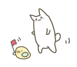 ino's cat Sticker sticker #2210529