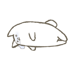 ino's cat Sticker sticker #2210530