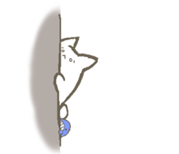 ino's cat Sticker sticker #2210535