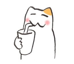chopsticks cat sticker #2210703