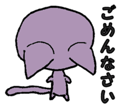 Daily conversation of colorful cat sticker #2210989