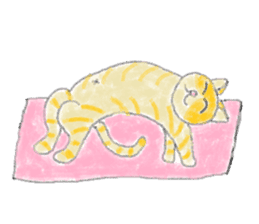 Yoga Cat sticker #2211156