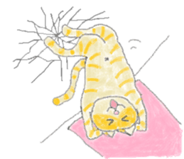 Yoga Cat sticker #2211163