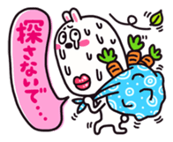 Sweat rabbit & Nasty dog sticker #2211193