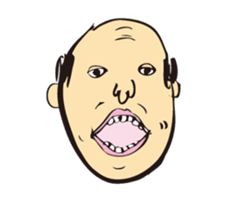 middle-aged man&middle-aged lady sticker #2211538