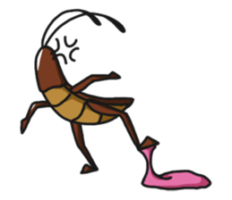 Friendly cockroach sticker #2211612