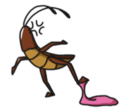 Friendly cockroach sticker #2211612