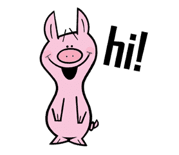 Piggies sticker #2211845