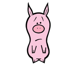 Piggies sticker #2211854