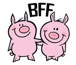 Piggies sticker #2211857