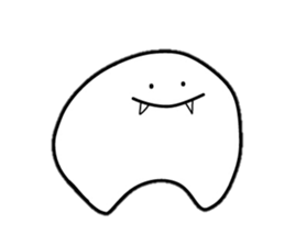 Something shaped like tooth sticker #2212304