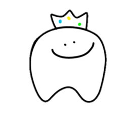 Something shaped like tooth sticker #2212330