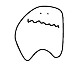 Something shaped like tooth sticker #2212340