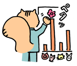 Working Chipmunk sticker #2212432