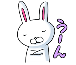 Rabbit Rabbit Rabbit Rabbit sticker #2212824