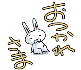 Rabbit Rabbit Rabbit Rabbit sticker #2212827