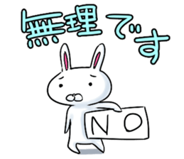 Rabbit Rabbit Rabbit Rabbit sticker #2212839