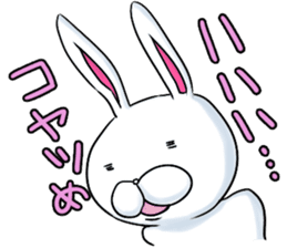 Rabbit Rabbit Rabbit Rabbit sticker #2212857