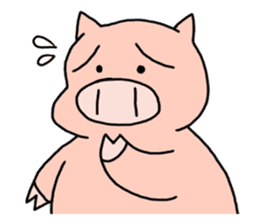 Pig boy sticker #2212865