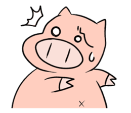 Pig boy sticker #2212867