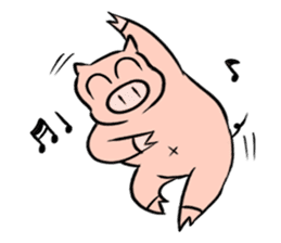 Pig boy sticker #2212898