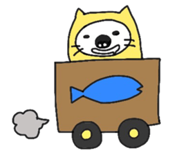 sleeping bag cat sticker #2212966