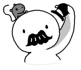 Mustache uncle sticker #2213024