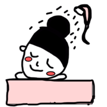Fun  life heartwarming housewife Tamiko sticker #2213685
