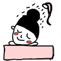 Fun life heartwarming housewife Tamiko sticker #2213685