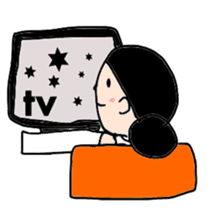 Fun life heartwarming housewife Tamiko sticker #2213689