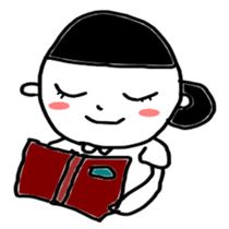 Fun life heartwarming housewife Tamiko sticker #2213703