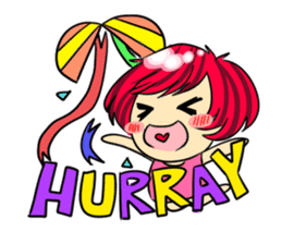 Shy boy & Cute girl sticker #2214106