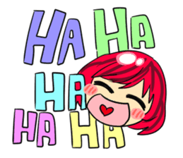 Shy boy & Cute girl sticker #2214108