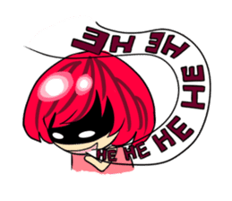 Shy boy & Cute girl sticker #2214111