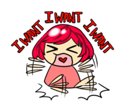 Shy boy & Cute girl sticker #2214113