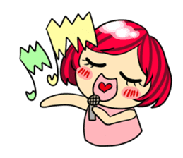 Shy boy & Cute girl sticker #2214114