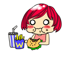 Shy boy & Cute girl sticker #2214115